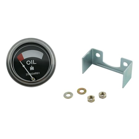 Aftermarket 258634R91 Oil Pressure Gauge Fits CaseIH Tractor Models ID6 MD MDV GAH30-0008